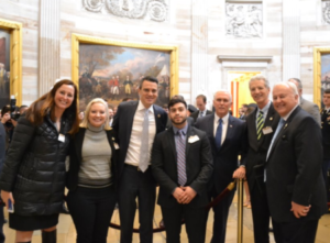 Johnson County Community College PAVE team with Congressman Kevin Yoder