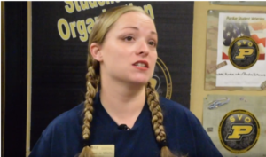 Purdue University Peer Advisor Stephanie Jo Millette