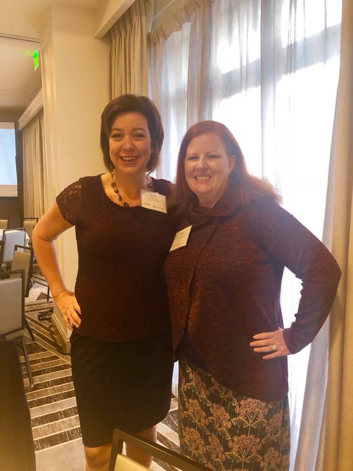 Michelle Kees and Jennifer Lamb at BMSF Grantee Summit
