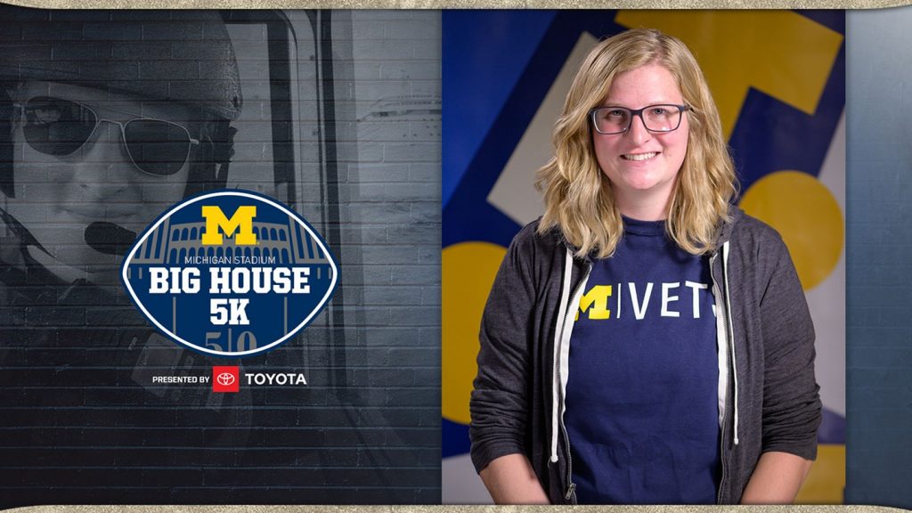 Photo of University of Michigan student veteran and Peer Advisor Lydia Pinkham