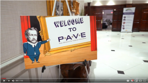 Still shot taken from video about PAVE Program produced by the Big Ten Network