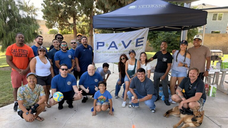 The CSUF PAVE team at their Park Day event.