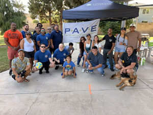 The CSUF PAVE team at their Park Day event.
